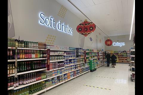 Soft drinks, Sainsbury's, Hempstead Valley
